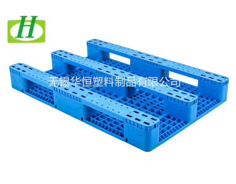 1208網(wǎng)格川字倉儲(chǔ)塑料托盤  