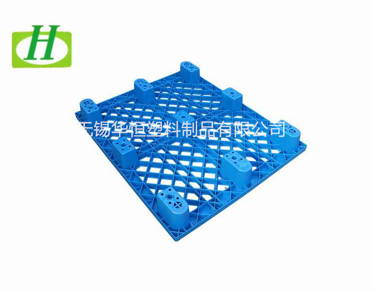 1008網(wǎng)格九腳塑料托盤叉車  