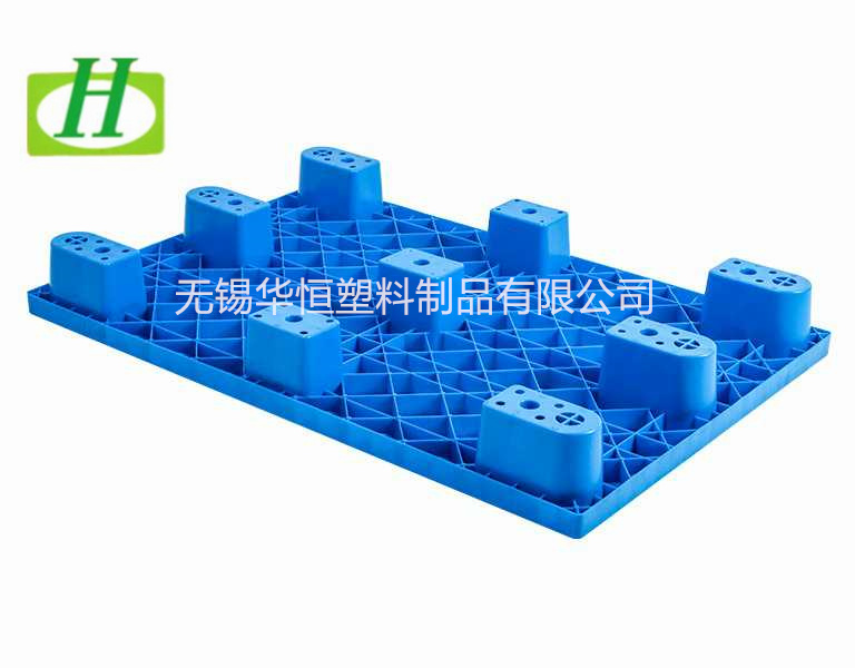 1208網(wǎng)格九腳防滑塑料托盤  