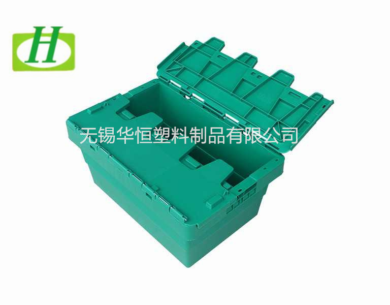 500-225斜插式塑料物流箱  