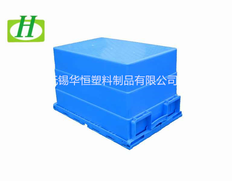 600-360斜插式塑料物流箱  