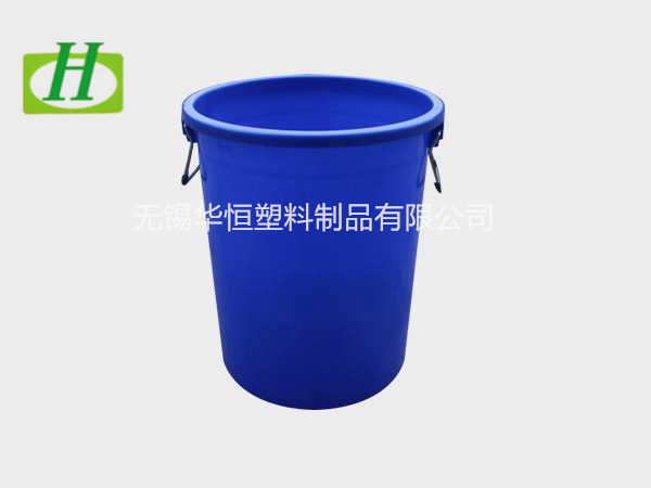 60L塑料鐵柄桶  